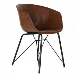 Chair DKD Home Decor Brown Black Multicolour 59 x 54 x 79 cm