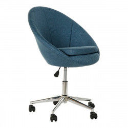 Chaise DKD Home Decor Bleu Multicouleur 66 x 61 x 89 cm