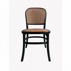 Dining Chair DKD Home Decor 8424001805686 Black Multicolour 48 x 45 x 85 cm