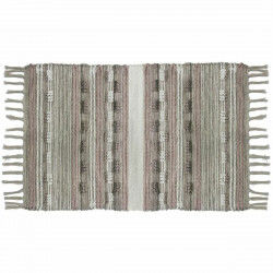 Alfombra DKD Home Decor Flecos Boho Poliéster Algodón (200 x 290 cm)