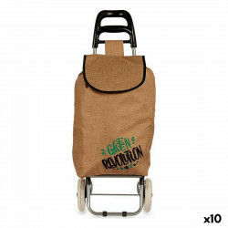 Shopping cart Brown 3,3 L 36 x 95 x 35 cm (10 Units)