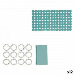 Set da Bagno Verde PVC Polietilene EVA (12 Unità)