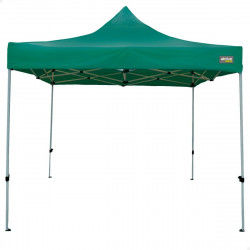 Gazebo Aktive Foldable Adjustable height Steel Polyester 420D Oxford Green...