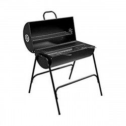 Barbecue a Carbone con Gambe EDM Nero (79 x 71 x 90 cm)