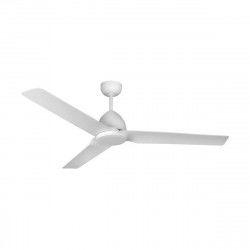 Ceiling Fan EDM Java White 60 W Ø 130 cm