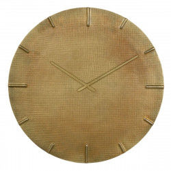 Wanduhr 74 x 74 cm Taupe Aluminium