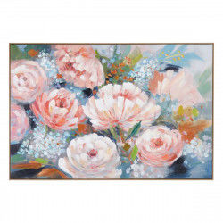 Cadre Toile Fleurs 120 x 5 x 80 cm