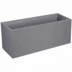 Vaso EDA Grigio Plastica Rettangolare 99,5 x 39 x 43 cm