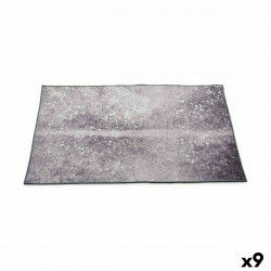 Tappeto Bianco Grigio 100 x 150 cm (9 Unità)