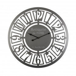 Horloge Murale Versa 18191476 Argenté Métal Vintage 60 x 60 x 5 cm