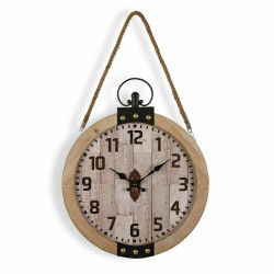 Horloge Murale Versa o CLOCK Bois MDF (40 x 6,5 x 47 cm)