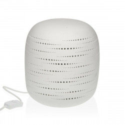 Lampe de bureau Versa Pierre Porcelaine (17 x 19,1 x 17 cm)