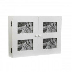 Armadietto portachiavi Versa Wte Bianco Legno 8,5 x 33 x 46 cm