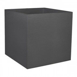 Plant pot EDA CF-6540042 Anthracite Dark grey Plastic Squared 49,5 x 49,5 x...