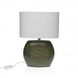 Lampada da tavolo Versa Grigio Ceramica 13 x 33 x 25 cm