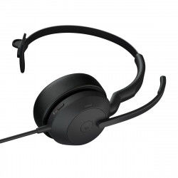 Auricolari con Microfono Jabra Evolve2 Nero