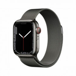 Montre intelligente Apple Watch Series 7 OLED Gris acier LTE