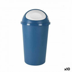 Cubo para la Basura Tontarelli Big hoop Azul Blanco 50 L (10 Unidades)