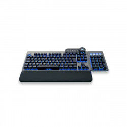 Toetsenbord Mountain Everest Max Qwerty Spaans Rood RGB