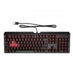 Gaming Keyboard HP 6YW76AAABE Qwerty Spaans