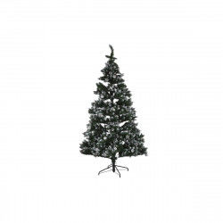 Sapin de Noël DKD Home Decor Lumière LED Vert Métal Polyéthylène 130 x 130 x...