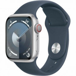 Montre intelligente Apple Series 9 Bleu Argenté 41 mm