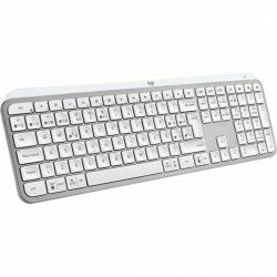 Tastiera Wireless Logitech MX Keys S Qwerty in Spagnolo Bianco