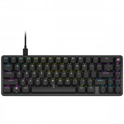 Tastatur Corsair K65 PRO MINI Schwarz Qwerty Spanisch