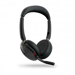 Headset met Bluetooth en microfoon Jabra Evolve2 65 Flex Zwart