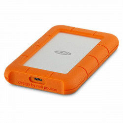 Externe Harde Schijf LaCie Rugged USB-C Oranje 2 TB 2 TB SSD 2 TB HDD