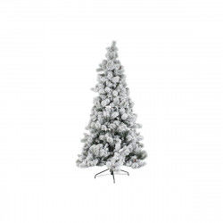 Albero di Natale DKD Home Decor Bianco Verde Polietilene Nevoso 140 x 140 x...