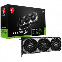 Carte Graphique MSI GeForce RTX 4070 Ti VENTUS 3X E1 OC GeForce RTX 4070 Ti...