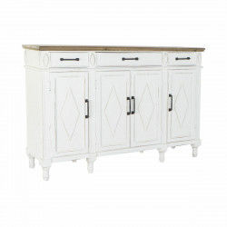 Aparador DKD Home Decor   Blanco Marrón Pino Plástico 160 x 42 x 105 cm