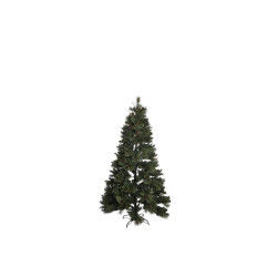 Sapin de Noël DKD Home Decor Vert Multicouleur PVC Plastique 80 x 80 x 120 cm