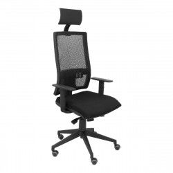 Silla de Oficina con Cabecero Horna Bali P&C LI840TK Negro