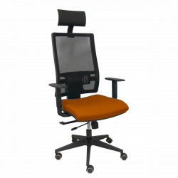 Silla de Oficina con Cabecero P&C B10CRPC Marrón