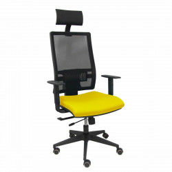 Silla de Oficina con Cabecero P&C B10CRPC Amarillo