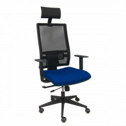 Office Chair with Headrest P&C B10CRPC Navy Blue