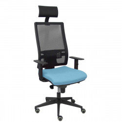 Silla de Oficina con Cabecero Horna P&C SBALI13 Azul cielo