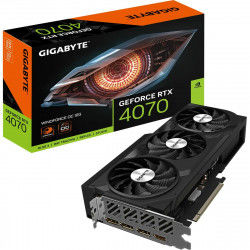 Carte Graphique Gigabyte GV-N4070WF3OC-12GD 12 GB GDDR6X GEFORCE RTX 4070 12...