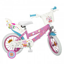 Kinderfiets Peppa Pig   14" Roze