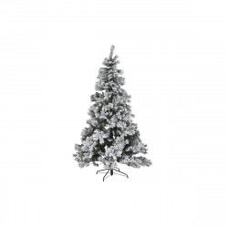 Árbol de Navidad DKD Home Decor Blanco Verde Metal Polietileno Nevado 130 x...