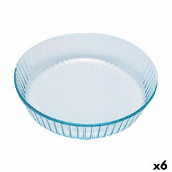 Oven Mould Pyrex Classic Cirkelvormig Transparant 27 x 27 x 6 cm (6 Stuks)