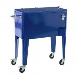 Frigo Portatile Fresh Blu cobalto Metallo 74 x 43 x 80 cm