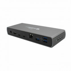 Dockstation i-Tec TB4DUALDOCKPD Nero