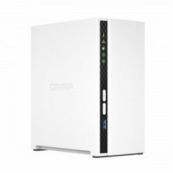 Memorizzazione in Rete NAS Qnap TS-233 Nero Bianco