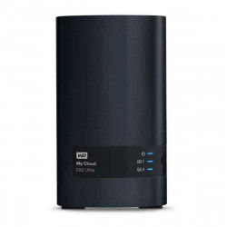 NAS Network Storage Western Digital My Cloud EX2 Ultra Black Gigabit Ethernet...