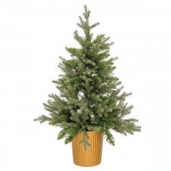 Weihnachtsbaum grün Gold Polyäthylen 82 x 82 x 120 cm