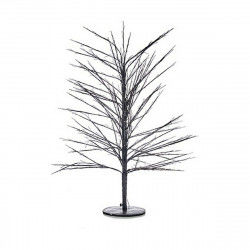 Kerstboom 70 x 120 x 70 cm Zwart Metaal Optische vezel