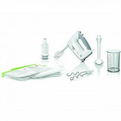 Multifunction Hand Blender with Accessories BOSCH ErgoMixx Beater Grey White...